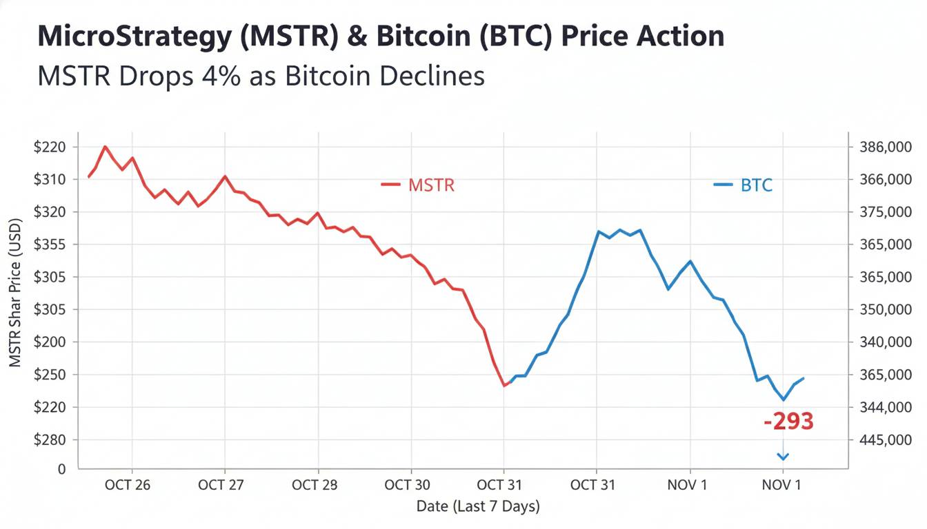 Microstrategy Share Price Drops 4