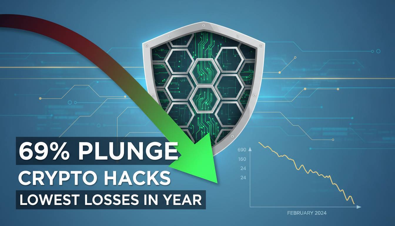 Crypto Hacks Plunge 69 In February Lowest Losses In A