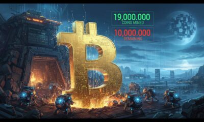 Bitcoin Approaches 20 Million Coins Mined Only 1