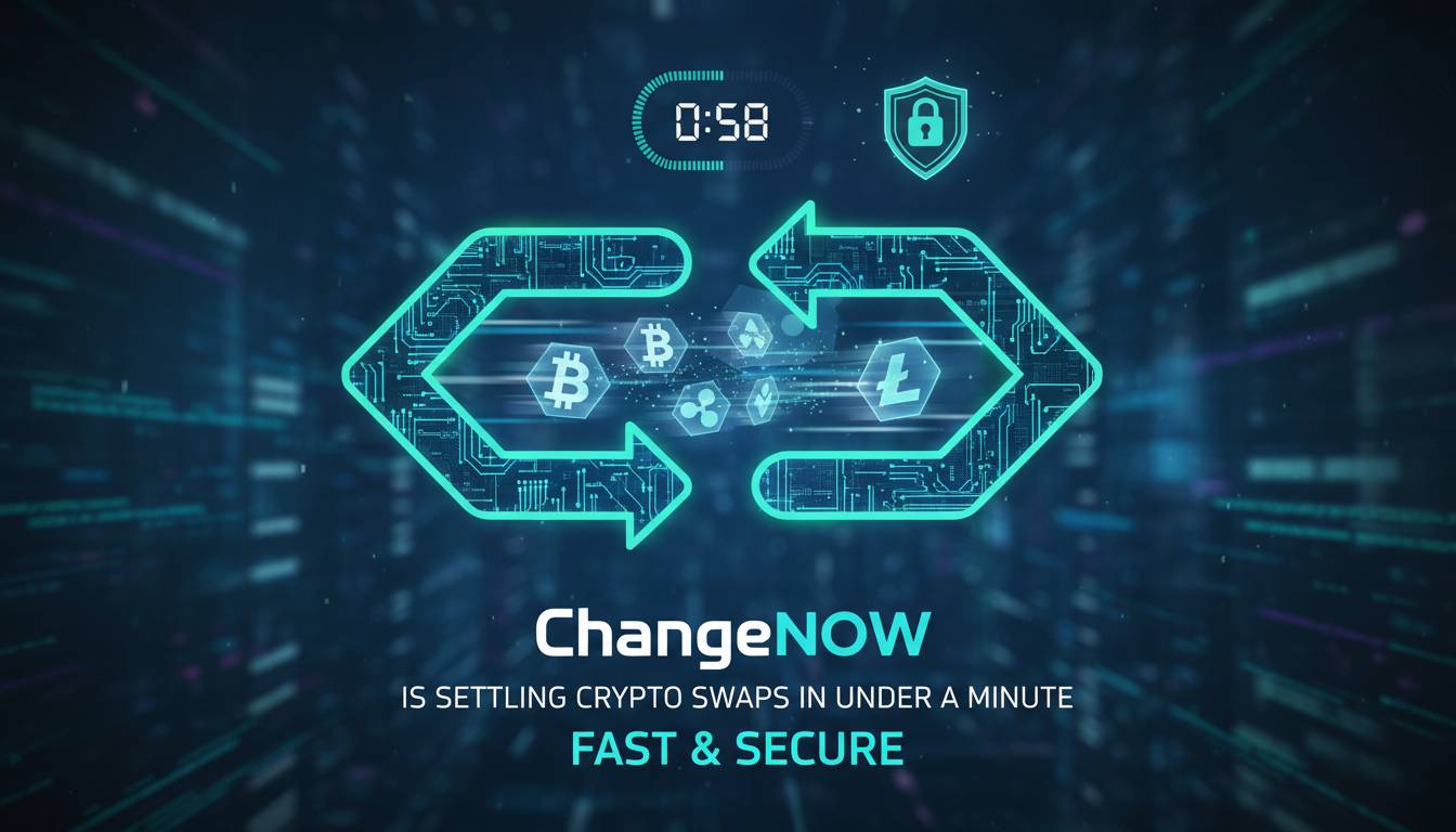Changenow Is Settling Crypto Swaps In Under A
