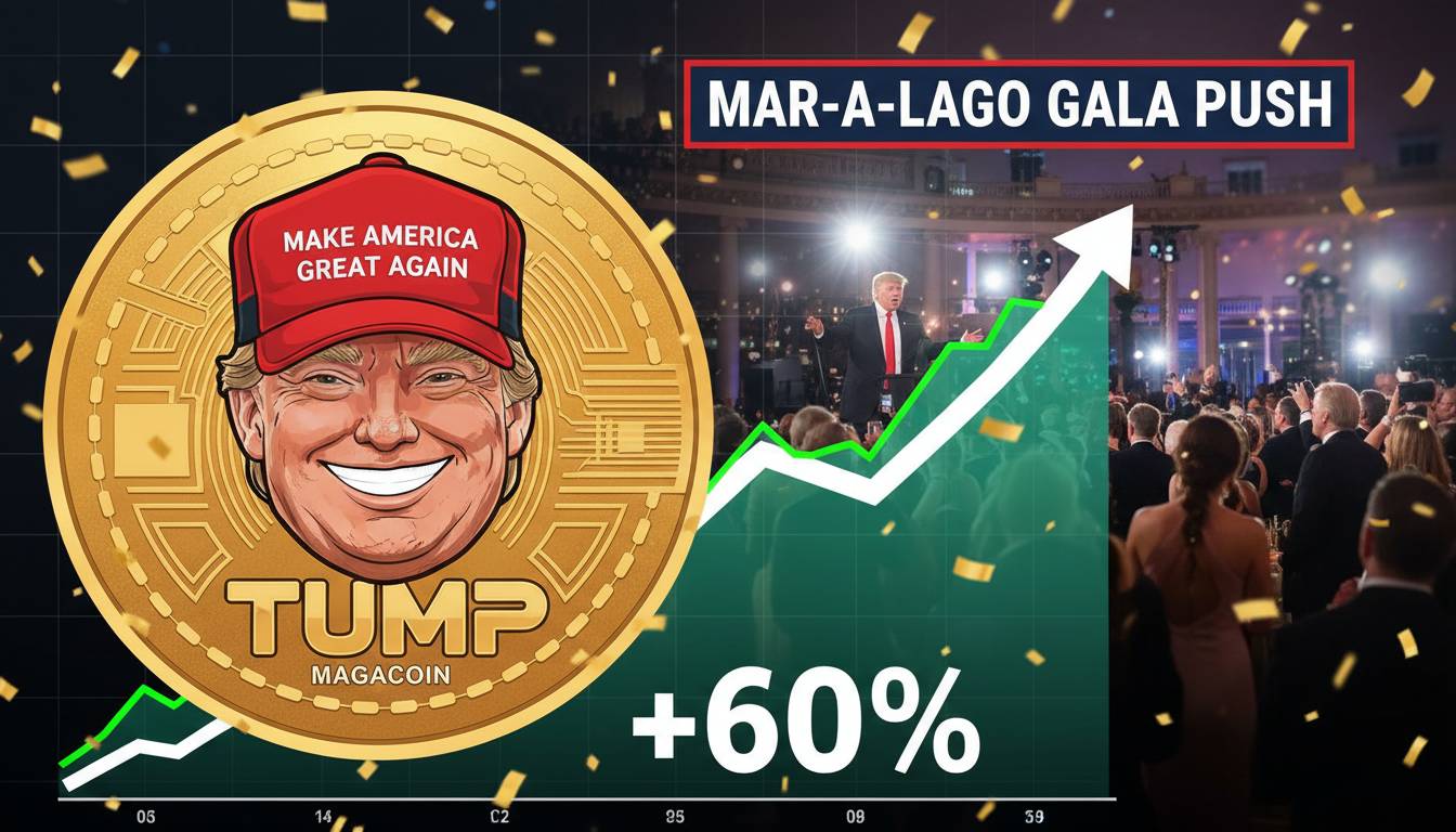 Trump Meme Coin Jumps 60 After Mar A